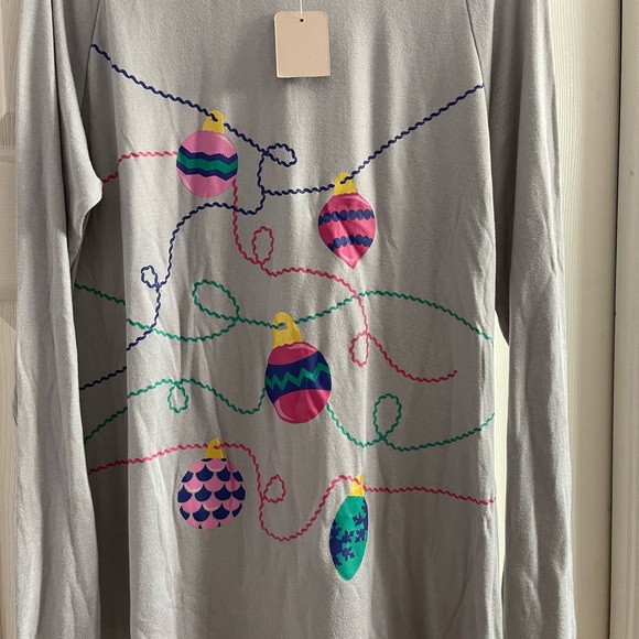 Long Sleeve woman’s Christmas Holiday top sz L new - Picture 4 of 9